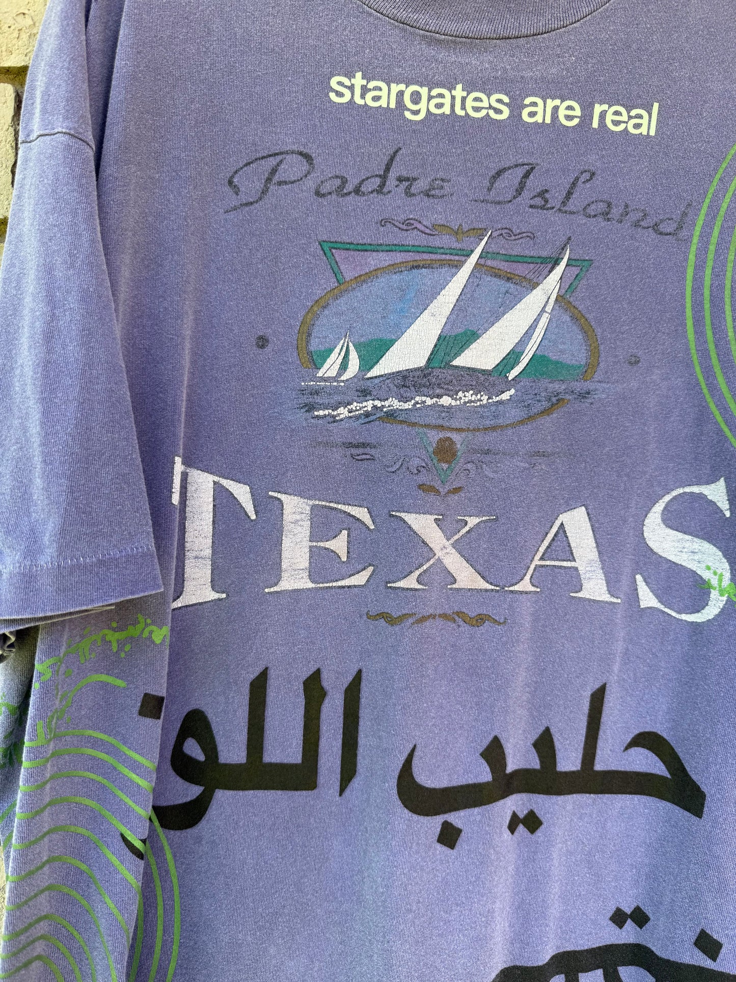 mixed texas tee
