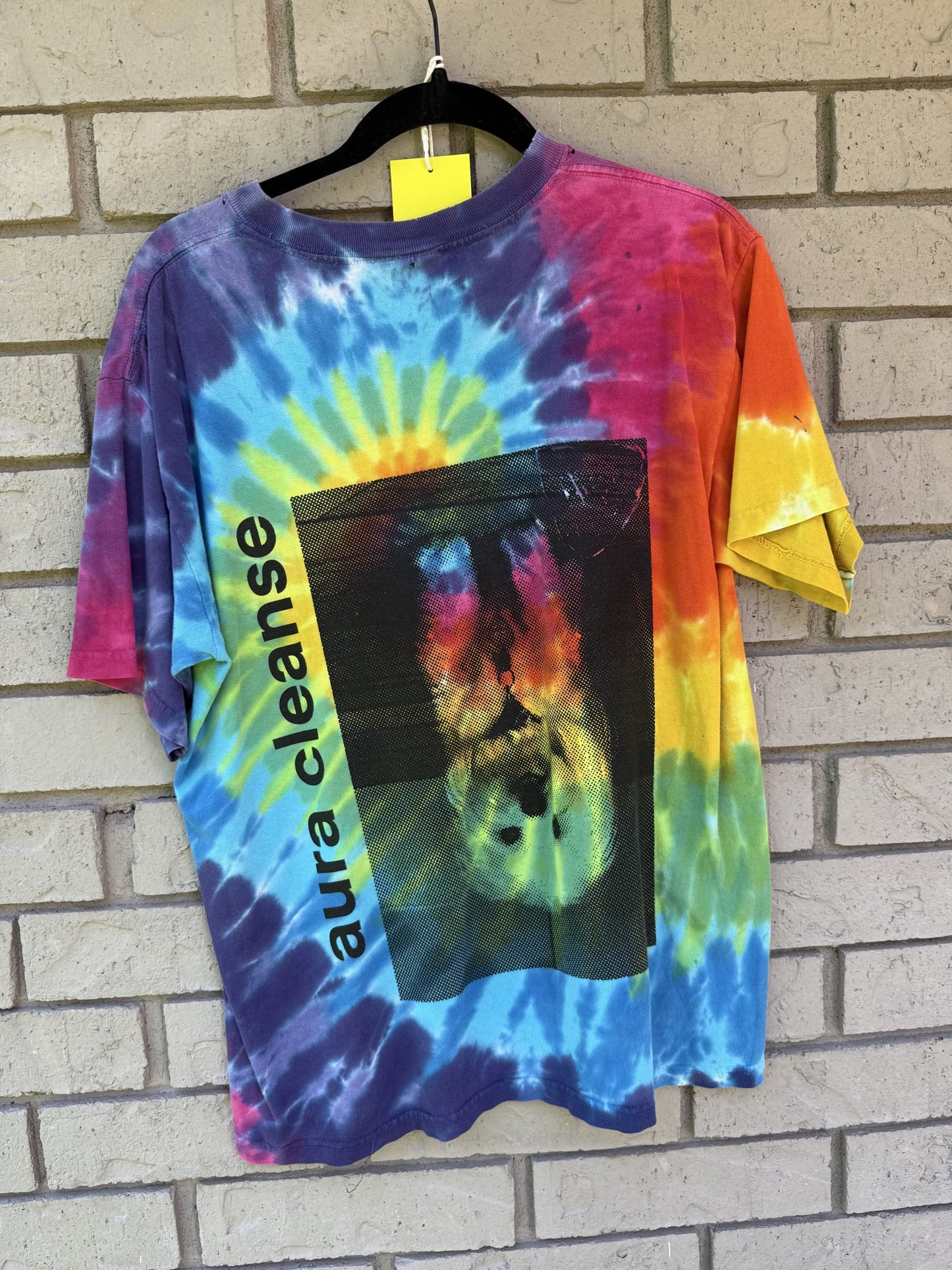aura cleanse tie dye tee
