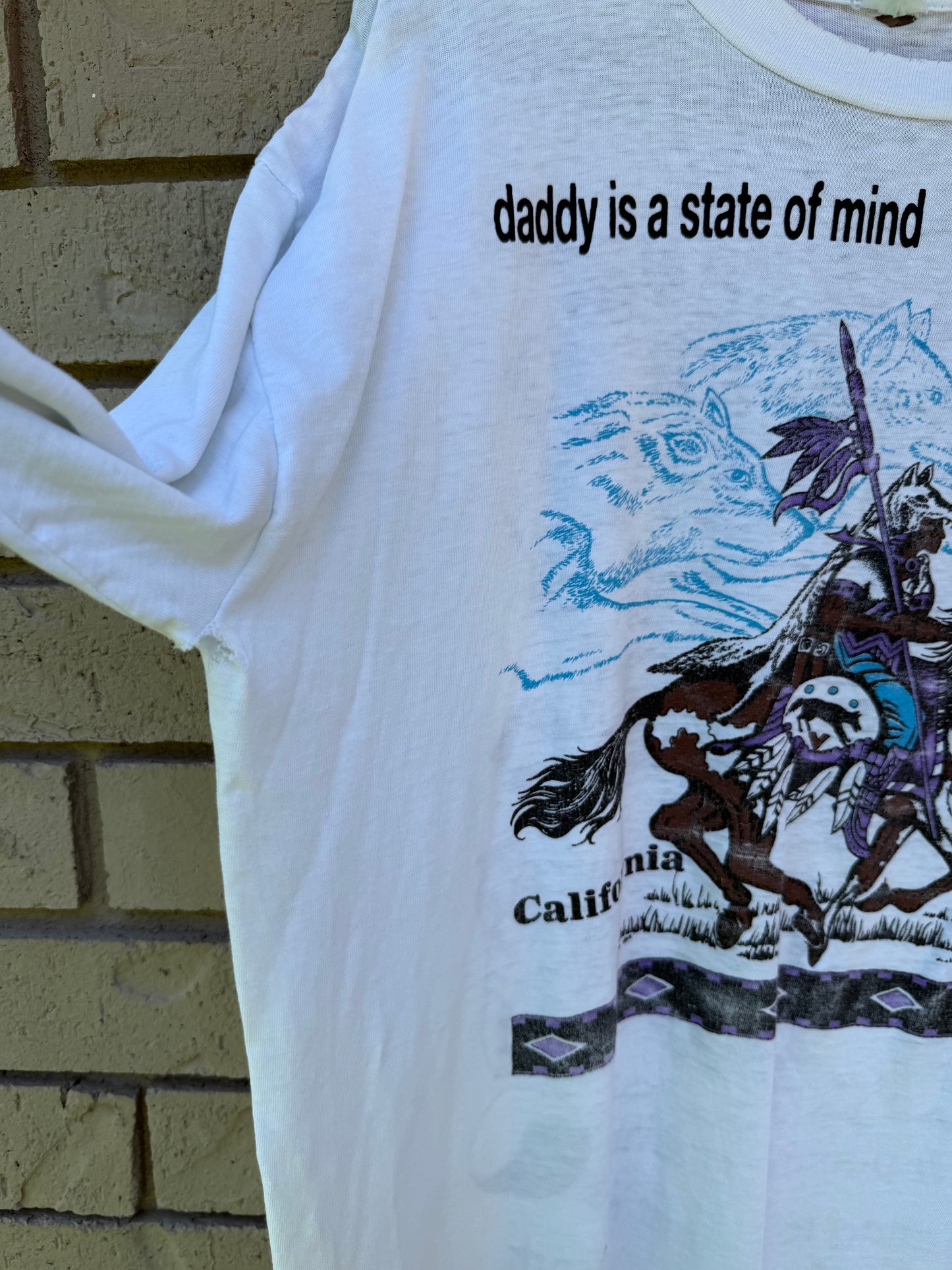 cali thrashy daddy tee