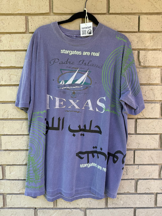 mixed texas tee