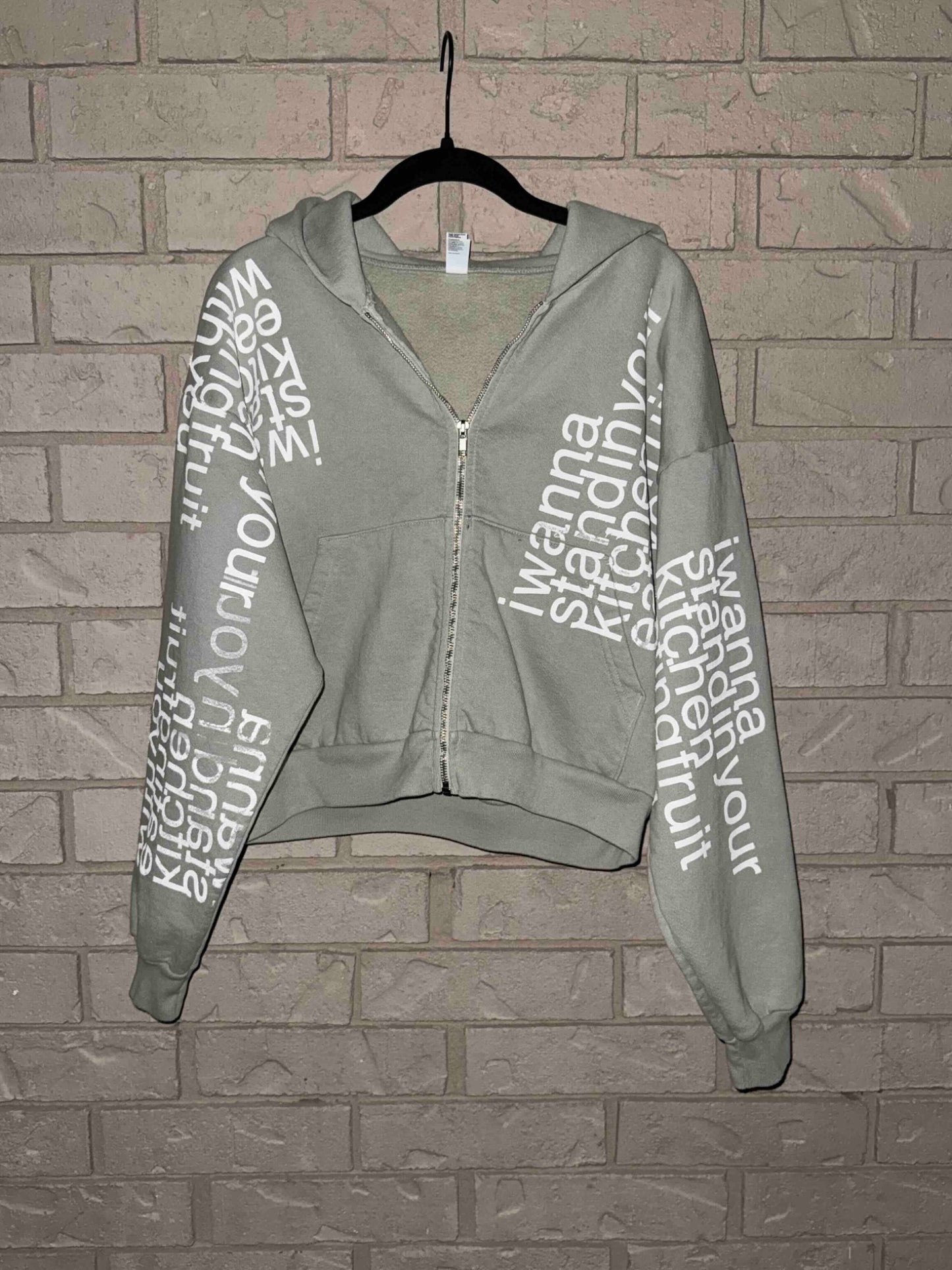 kitchen baby hoodie zip up