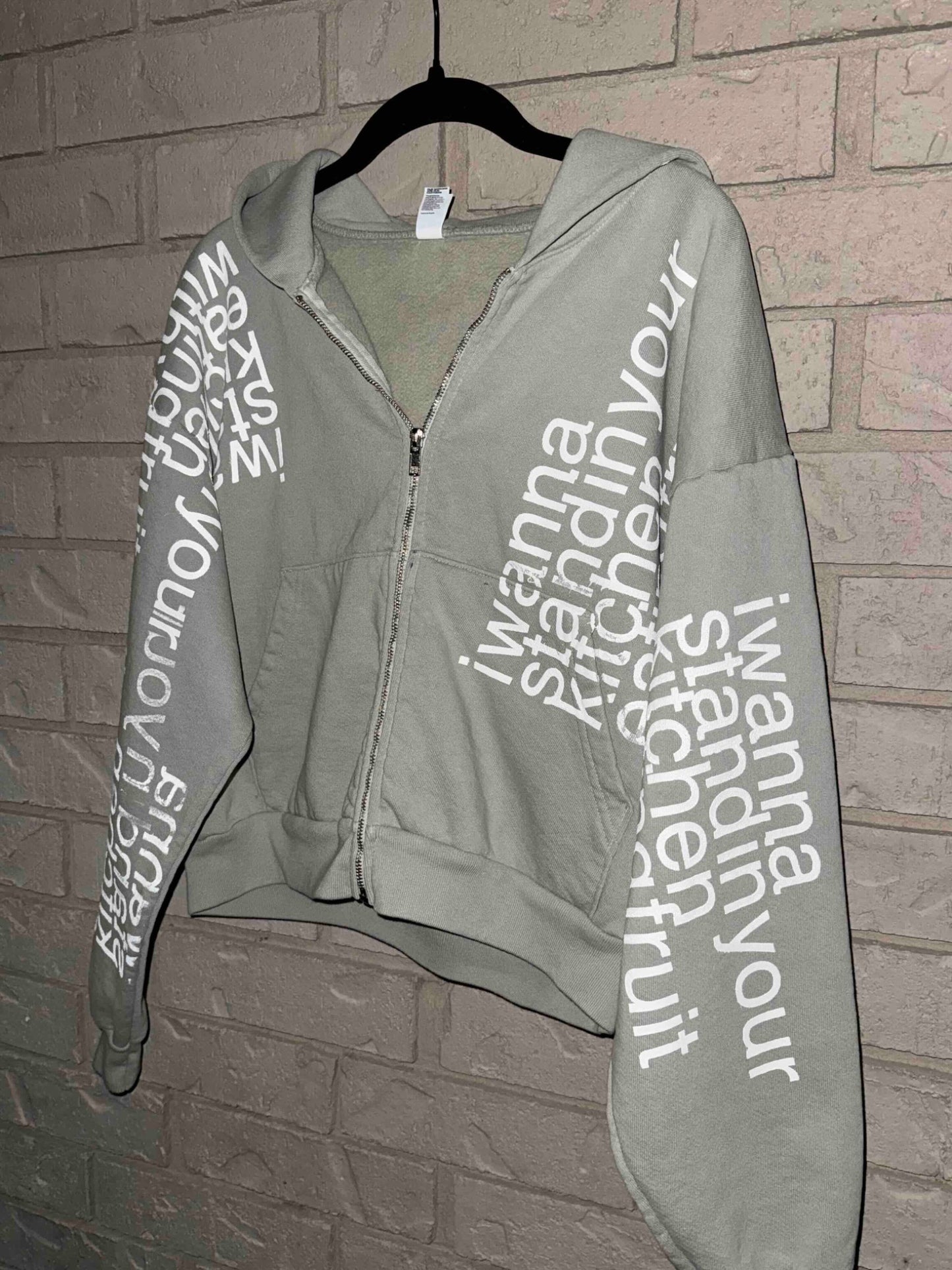 kitchen baby hoodie zip up