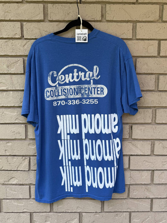 almond collision center tee