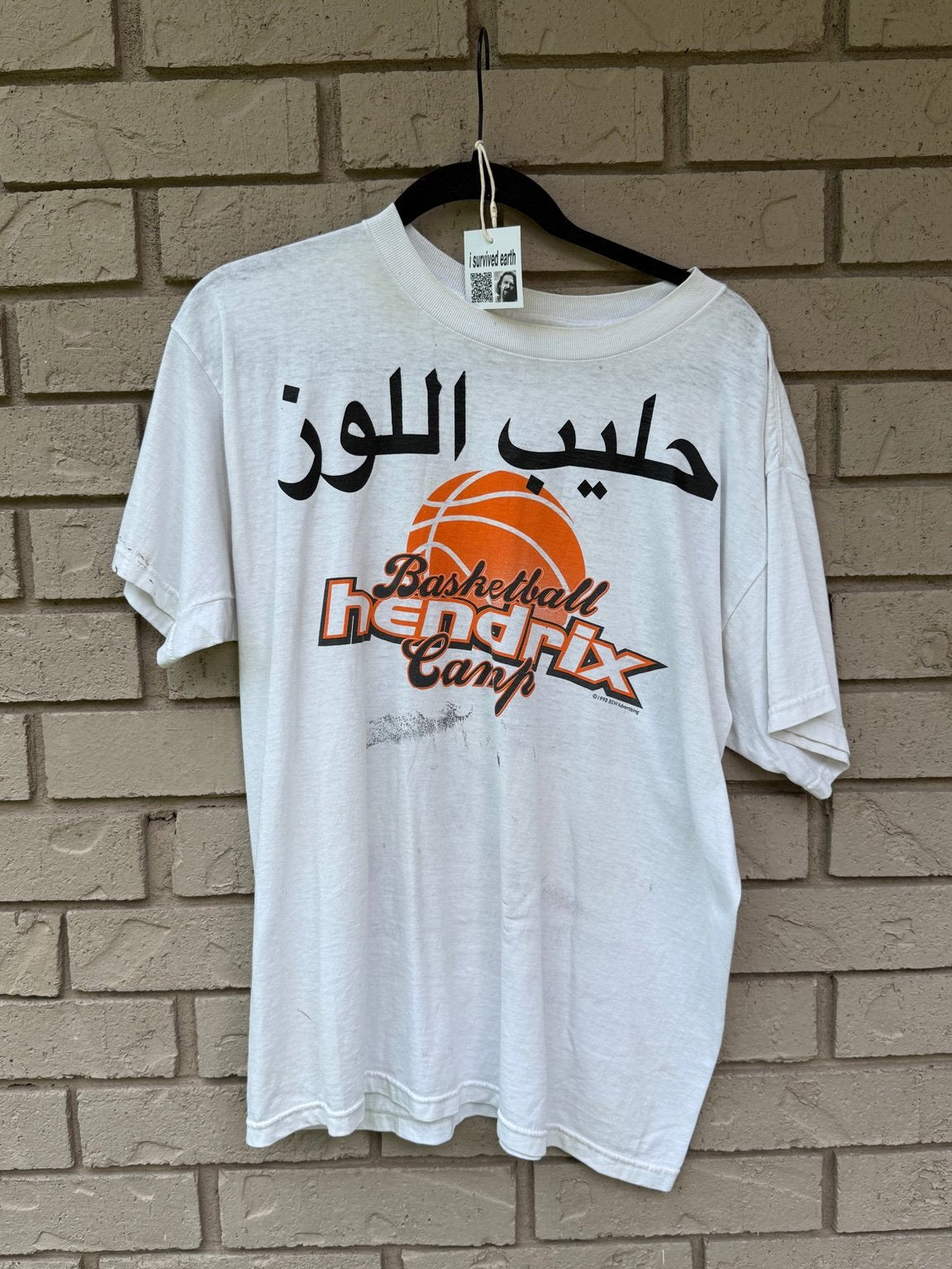 arabic hendrix tee