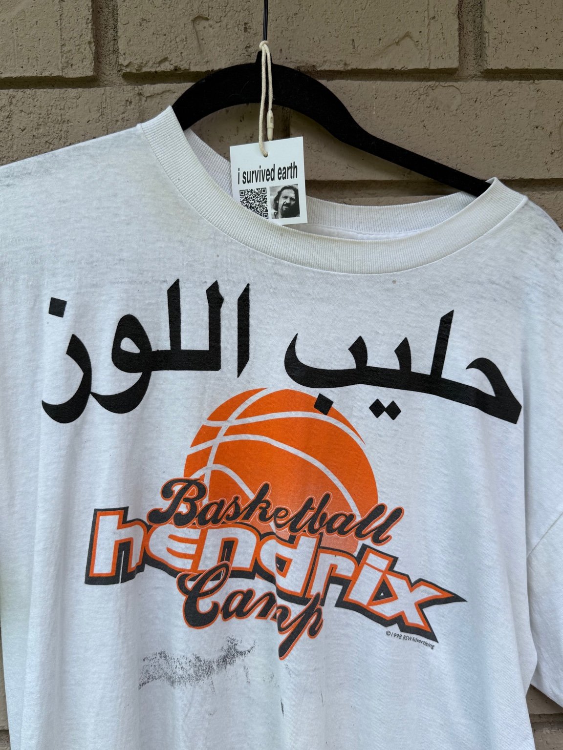 arabic hendrix tee