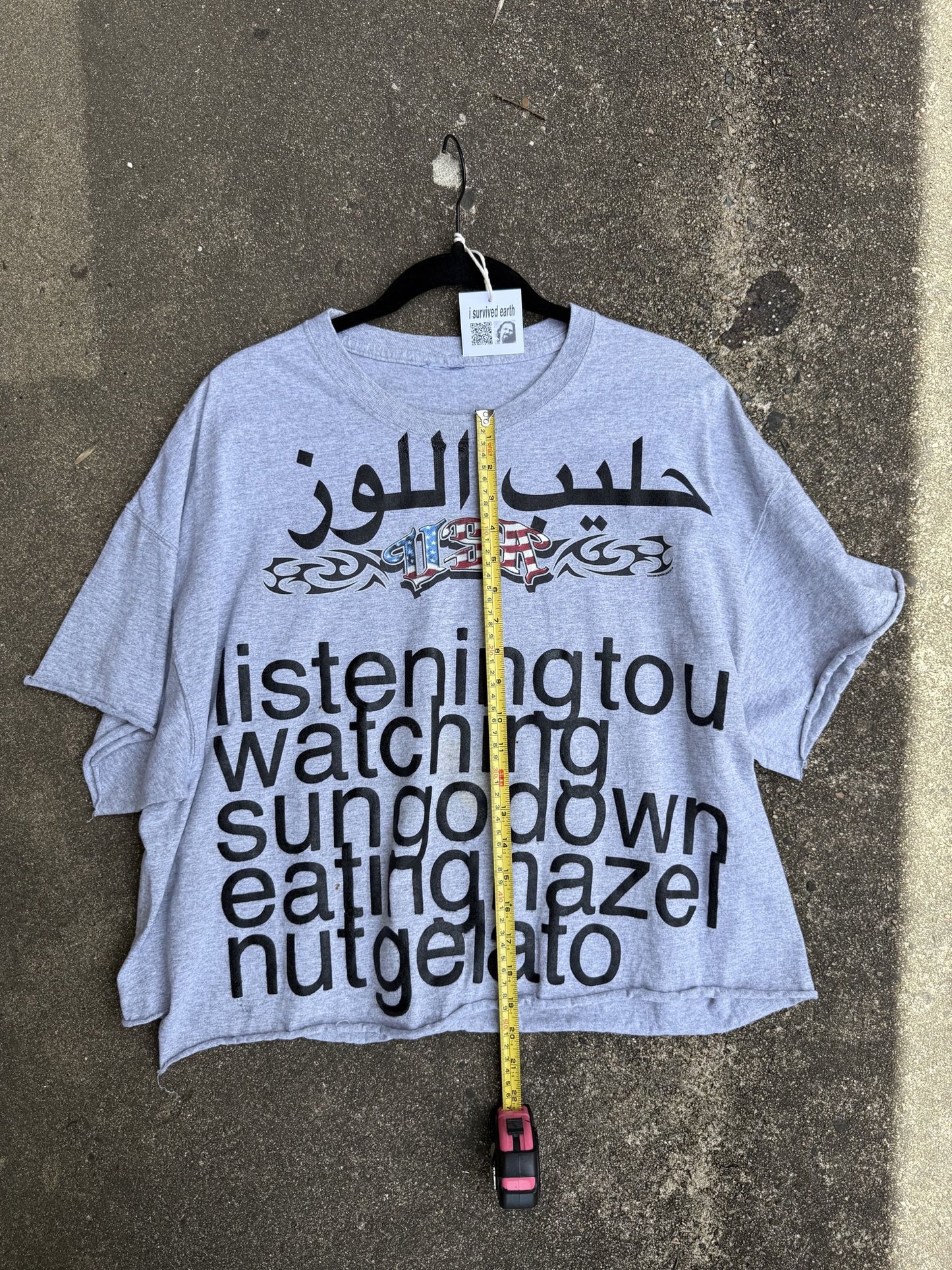 arabic usa gelato tee