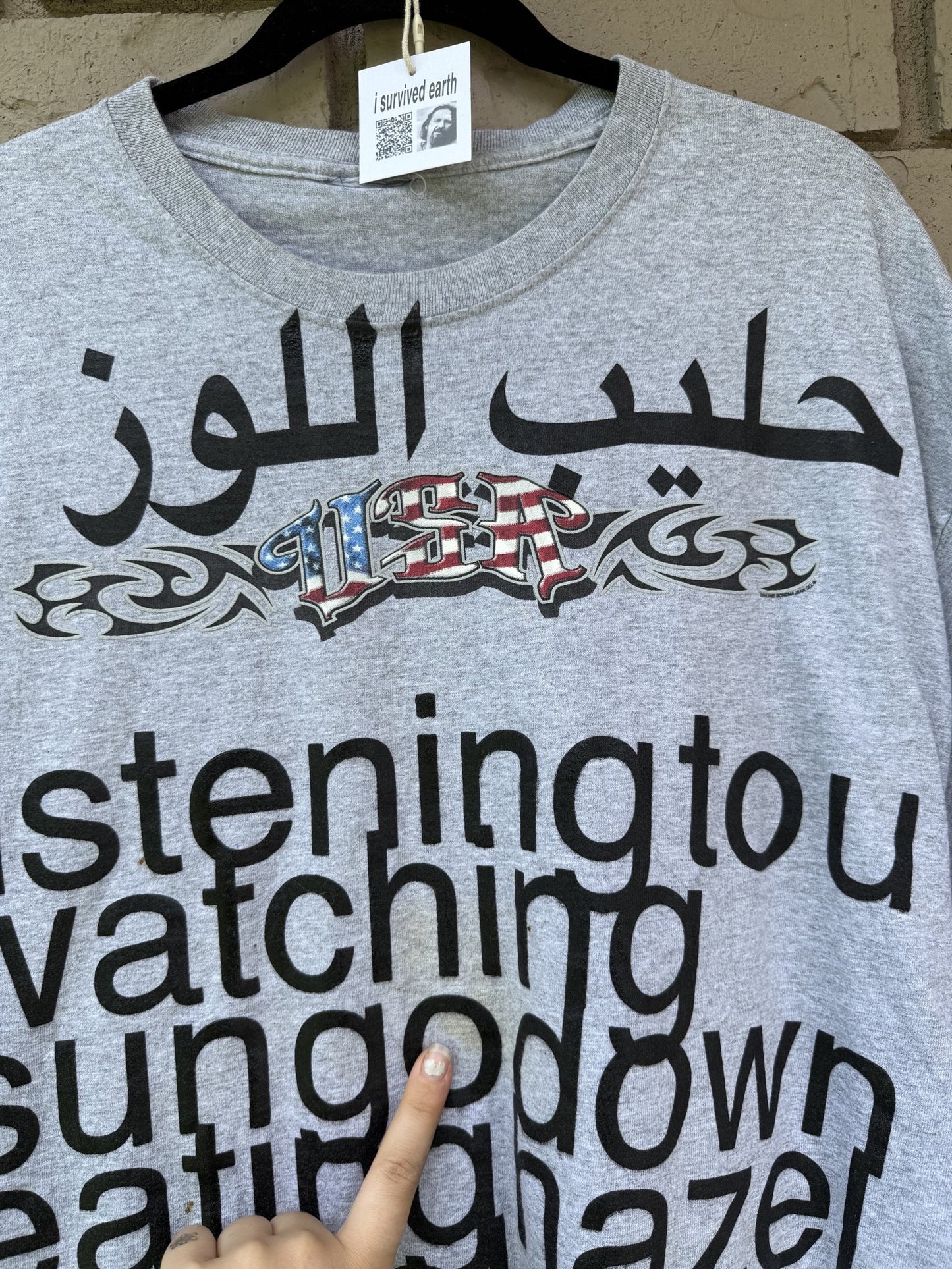 arabic usa gelato tee