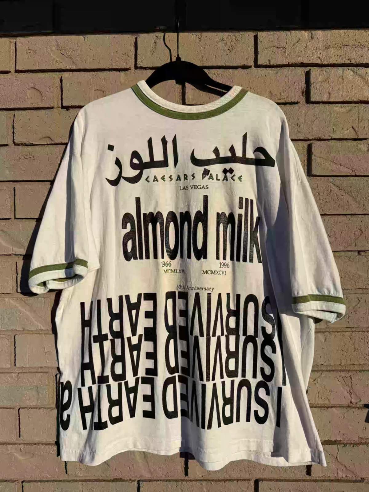 caesars palace almond milk tee