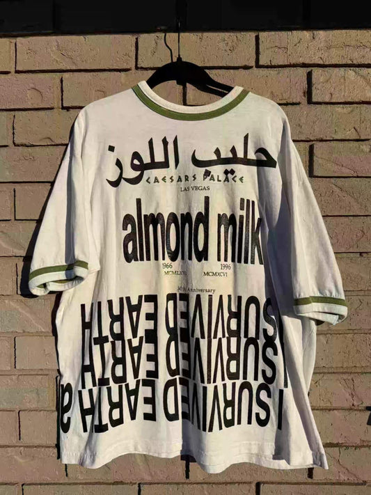 caesars palace almond milk tee
