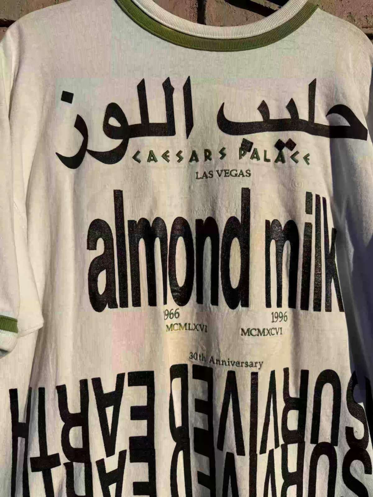 caesars palace almond milk tee