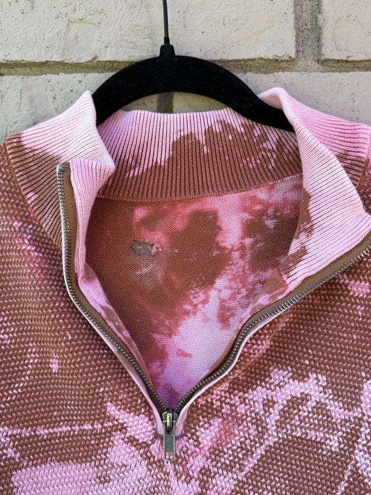 bleachy beachy sweater