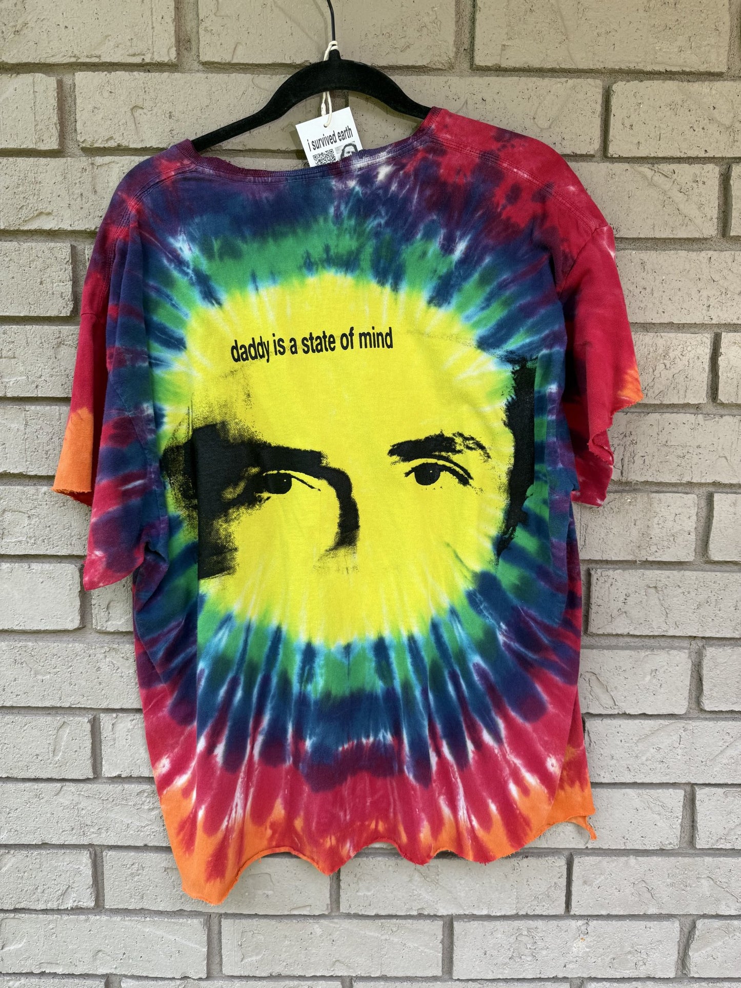 daddy tie dye tee