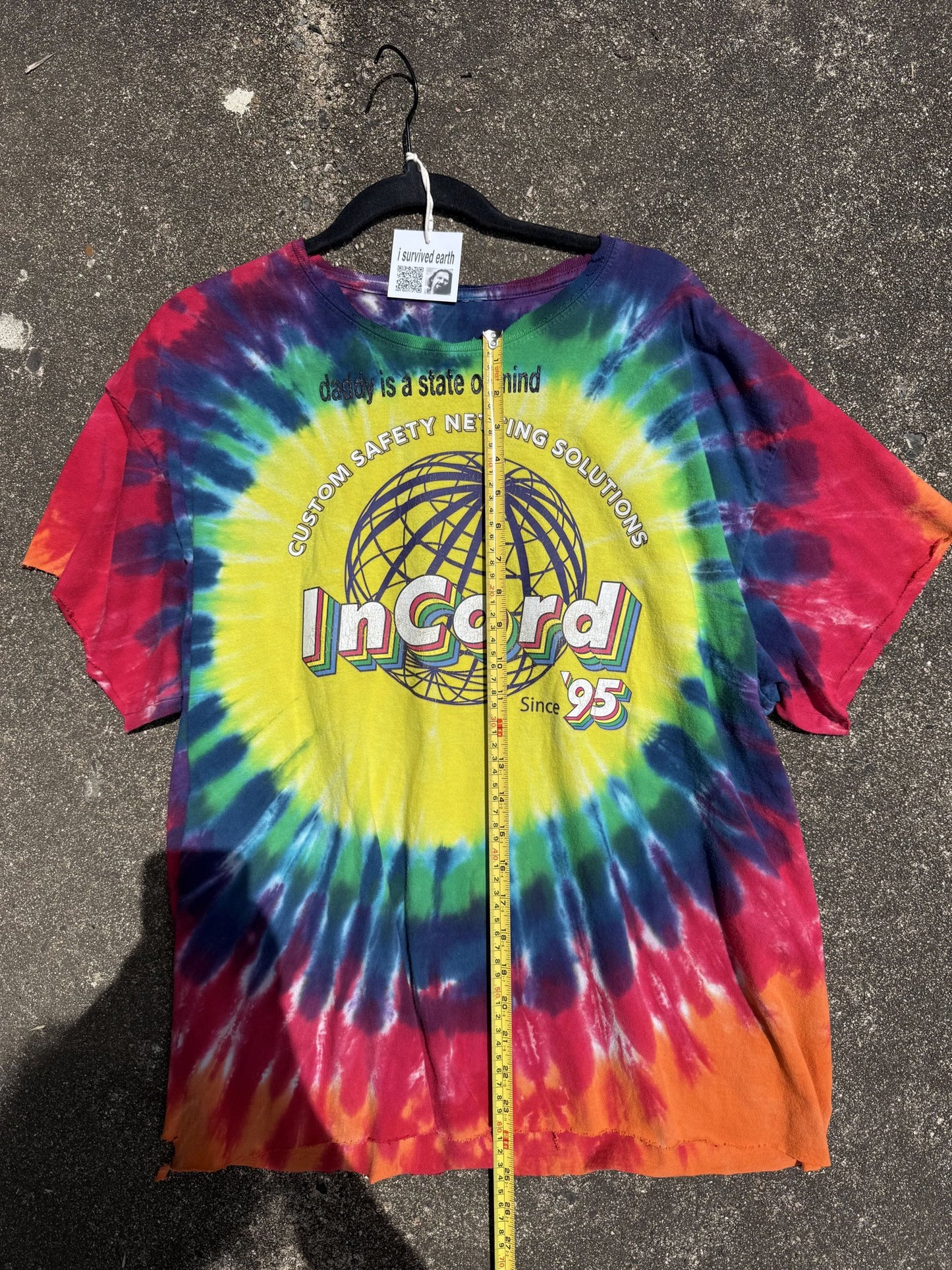 daddy tie dye tee